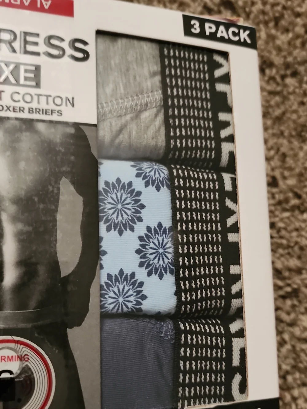 Express New Mens 3 Pack Boxer Briefs